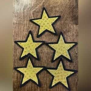 IRON ON FOR DECORATIVE ONLY , 

STAR ⭐️